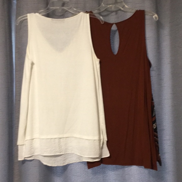 🌸Bundle of two Apt. 9 Sleeveless Tops Size Medium - Picture 10 of 12